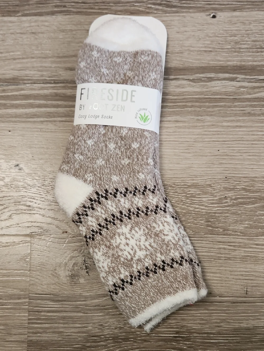 🧦🧦Choice Of 1 Fireside By FOOT ZEN Fuzzy House Lounge Socks, 2 For $20